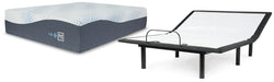 Millennium Cushion Firm Gel Memory Foam Hybrid Mattress and Base Set - Casa Morelos / Coahuila Furniture (Oklahoma City, OK)