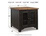 Valebeck End Table Set - Casa Morelos / Coahuila Furniture (Oklahoma City, OK)