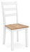 Gesthaven Dining Table with 4 Chairs and Bench (Set of 6) - Casa Morelos / Coahuila Furniture (Oklahoma City, OK)