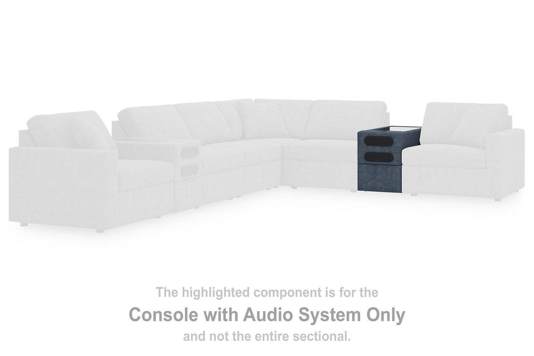 Modmax Balanced Sectional with Audio and Storage Consoles - Casa Morelos / Coahuila Furniture (Oklahoma City, OK)