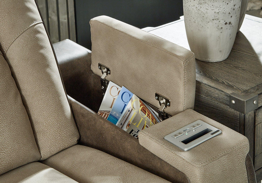 Next-Gen DuraPella Power Reclining Loveseat with Console - Casa Morelos / Coahuila Furniture (Oklahoma City, OK)