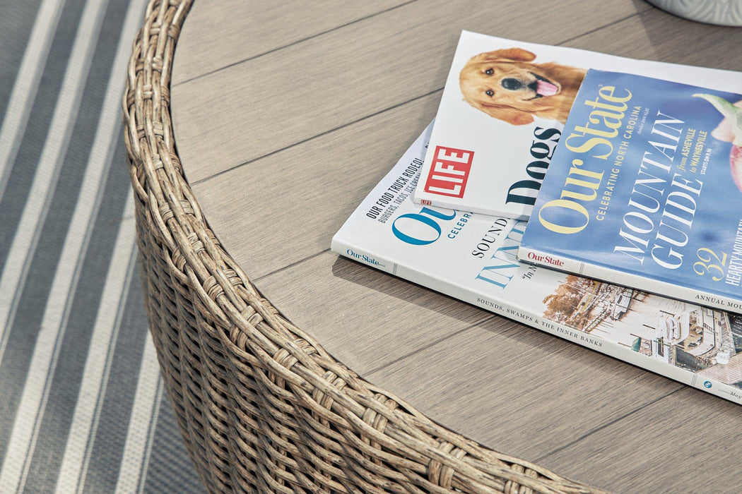 Danson Outdoor Occasional Table Set - Casa Morelos / Coahuila Furniture (Oklahoma City, OK)