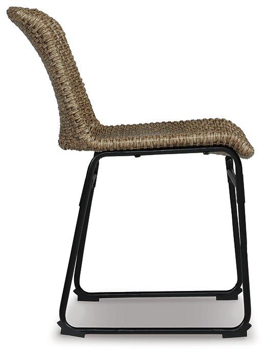 Amaris Outdoor Dining Chair (Set of 2) - Casa Morelos / Coahuila Furniture (Oklahoma City, OK)