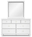 Fortman Dresser and Mirror - Casa Morelos / Coahuila Furniture (Oklahoma City, OK)