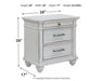 Kanwyn Nightstand - Casa Morelos / Coahuila Furniture (Oklahoma City, OK)