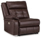 Punch Up Power Reclining Sectional Loveseat with Console - Casa Morelos / Coahuila Furniture (Oklahoma City, OK)