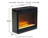 Wildenauer 76" TV Stand with Electric Fireplace - Casa Morelos / Coahuila Furniture (Oklahoma City, OK)