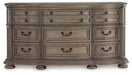 Ardenfield Dresser and Mirror - Casa Morelos / Coahuila Furniture (Oklahoma City, OK)