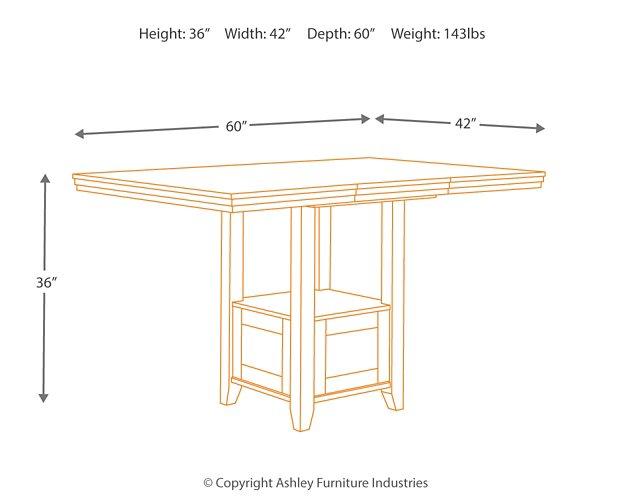Ralene Counter Height Dining Set - Casa Morelos / Coahuila Furniture (Oklahoma City, OK)
