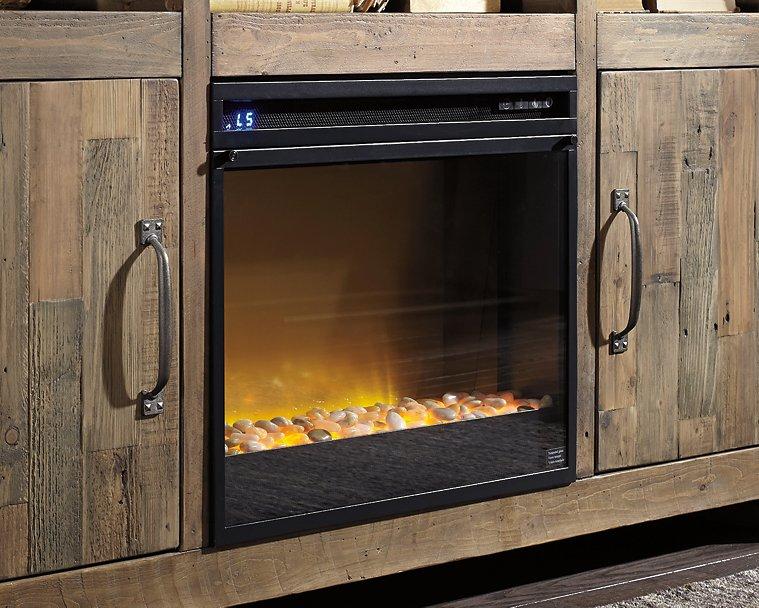 Wildenauer 76" TV Stand with Electric Fireplace - Casa Morelos / Coahuila Furniture (Oklahoma City, OK)