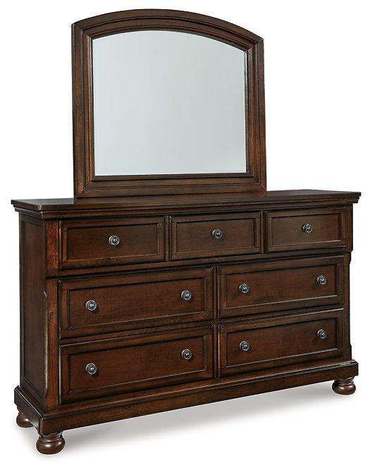 ashley furniture dresser with mirror Porter Dresser and Mirror
