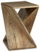 Zalemont Accent Table - Casa Morelos / Coahuila Furniture (Oklahoma City, OK)