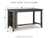 Caitbrook Counter Height Dining Set - Casa Morelos / Coahuila Furniture (Oklahoma City, OK)