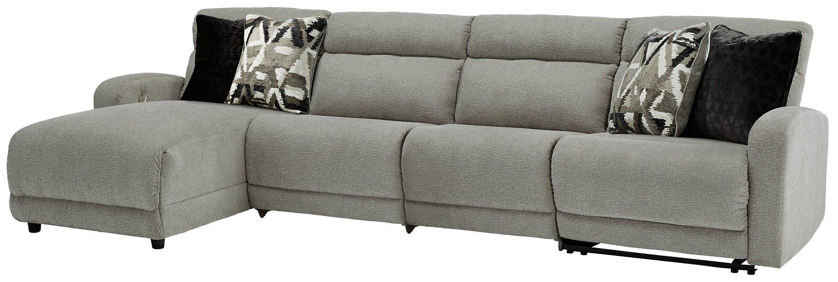 Colleyville Power Reclining Sectional with Chaise - Casa Morelos / Coahuila Furniture (Oklahoma City, OK)
