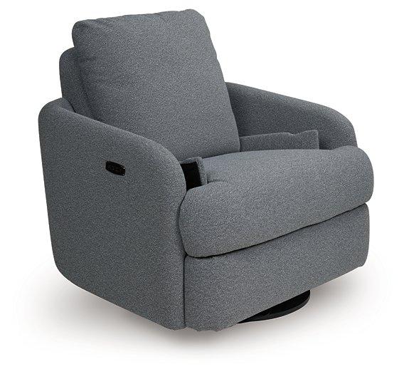 Alainmont Next-Gen Nuvella Swivel Power Recliner - Casa Morelos / Coahuila Furniture (Oklahoma City, OK)