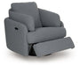 Alainmont Next-Gen Nuvella Swivel Power Recliner - Casa Morelos / Coahuila Furniture (Oklahoma City, OK)