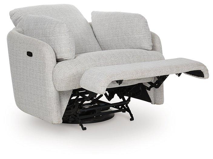 Alainmont Next-Gen Nuvella Swivel Power Recliner - Casa Morelos / Coahuila Furniture (Oklahoma City, OK)