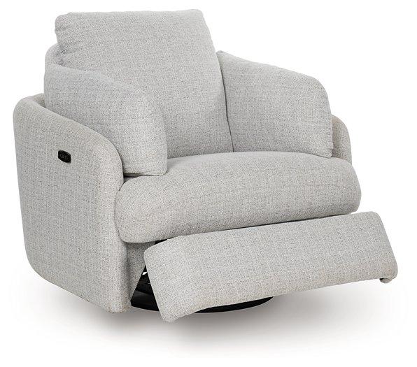 Alainmont Next-Gen Nuvella Swivel Power Recliner - Casa Morelos / Coahuila Furniture (Oklahoma City, OK)