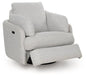 Alainmont Next-Gen Nuvella Swivel Power Recliner - Casa Morelos / Coahuila Furniture (Oklahoma City, OK)