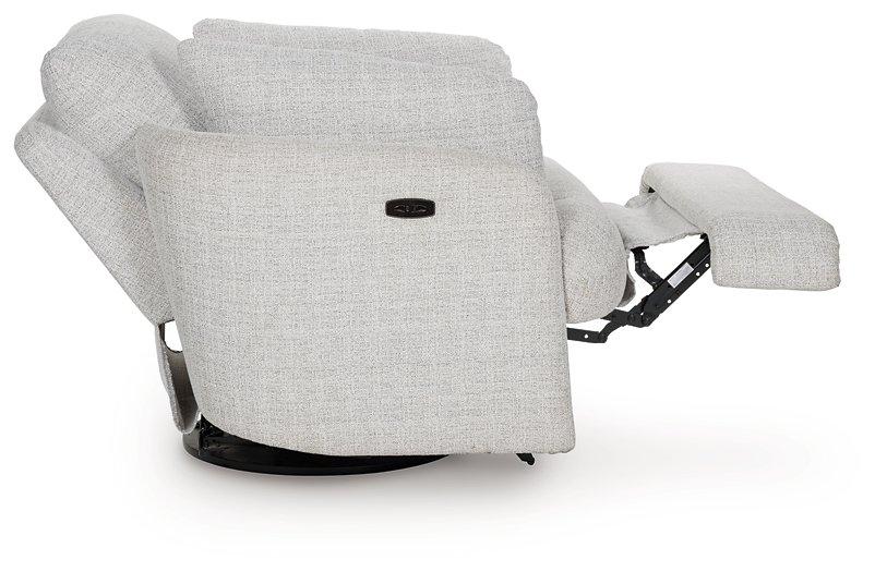 Alainmont Next-Gen Nuvella Swivel Power Recliner - Casa Morelos / Coahuila Furniture (Oklahoma City, OK)