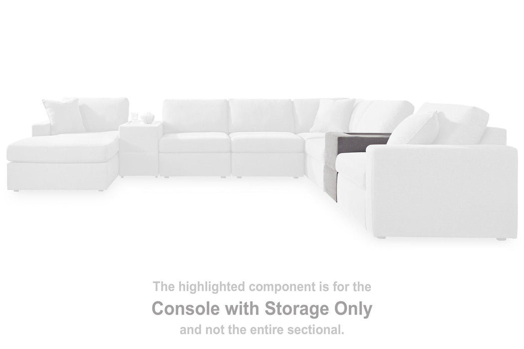 Modmax Balanced Sectional with Audio and Storage Consoles - Casa Morelos / Coahuila Furniture (Oklahoma City, OK)