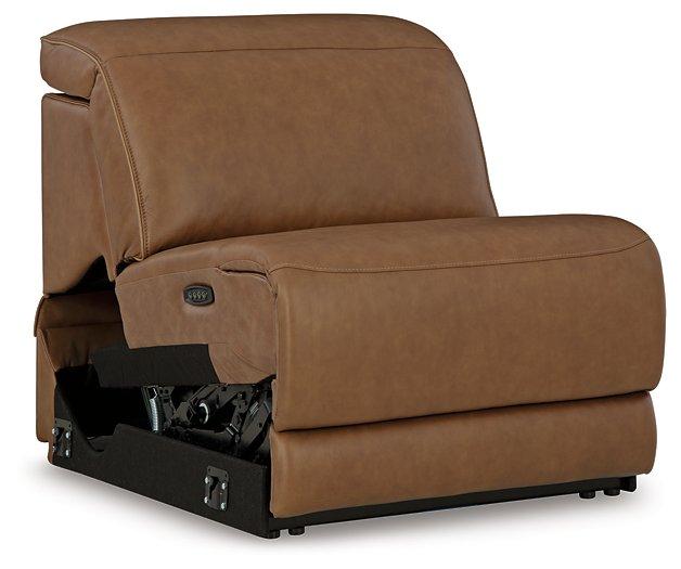 Magic Man Power Reclining Sectional with Console - Casa Morelos / Coahuila Furniture (Oklahoma City, OK)