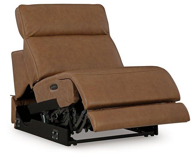 Magic Man Power Reclining Sectional with Console - Casa Morelos / Coahuila Furniture (Oklahoma City, OK)