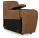 Magic Man Power Reclining Sectional with Console - Casa Morelos / Coahuila Furniture (Oklahoma City, OK)