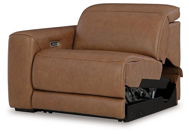 Magic Man Power Reclining Sectional with Console - Casa Morelos / Coahuila Furniture (Oklahoma City, OK)