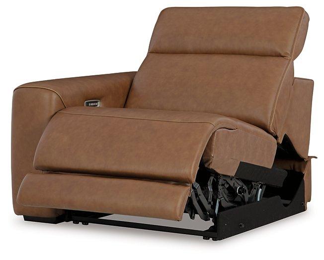 Magic Man Power Reclining Sectional with Console - Casa Morelos / Coahuila Furniture (Oklahoma City, OK)