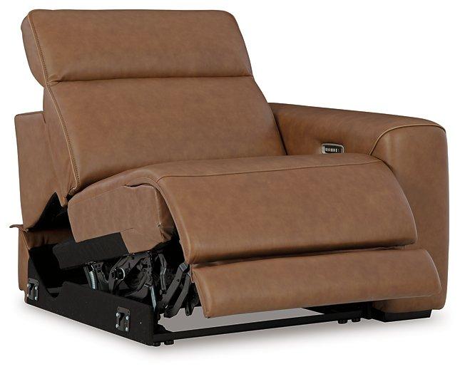 Magic Man Power Reclining Sectional with Console - Casa Morelos / Coahuila Furniture (Oklahoma City, OK)