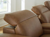 Magic Man Power Reclining Sectional Loveseat with Console - Casa Morelos / Coahuila Furniture (Oklahoma City, OK)