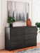 Hollivern Dresser and Mirror - Casa Morelos / Coahuila Furniture (Oklahoma City, OK)