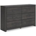 Hollivern Dresser and Mirror - Casa Morelos / Coahuila Furniture (Oklahoma City, OK)