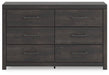 Hollivern Dresser and Mirror - Casa Morelos / Coahuila Furniture (Oklahoma City, OK)
