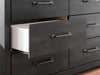 Hollivern Dresser and Mirror - Casa Morelos / Coahuila Furniture (Oklahoma City, OK)