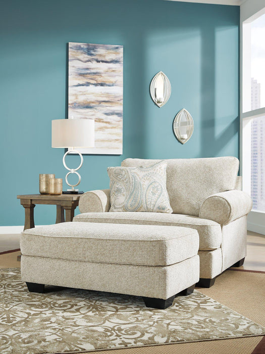 Monaghan Oversized Chair and Ottoman - Casa Morelos / Coahuila Furniture (Oklahoma City, OK)