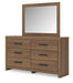 Broachmyn Dresser and Mirror - Casa Morelos / Coahuila Furniture (Oklahoma City, OK)