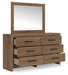 Broachmyn Dresser and Mirror - Casa Morelos / Coahuila Furniture (Oklahoma City, OK)