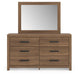Broachmyn Dresser and Mirror - Casa Morelos / Coahuila Furniture (Oklahoma City, OK)