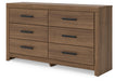 Broachmyn Dresser and Mirror - Casa Morelos / Coahuila Furniture (Oklahoma City, OK)