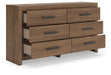 Broachmyn Dresser and Mirror - Casa Morelos / Coahuila Furniture (Oklahoma City, OK)