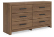 Broachmyn Dresser and Mirror - Casa Morelos / Coahuila Furniture (Oklahoma City, OK)