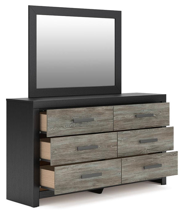 Broachmyn Dresser and Mirror - Casa Morelos / Coahuila Furniture (Oklahoma City, OK)