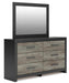 Broachmyn Dresser and Mirror - Casa Morelos / Coahuila Furniture (Oklahoma City, OK)