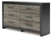 Broachmyn Dresser and Mirror - Casa Morelos / Coahuila Furniture (Oklahoma City, OK)