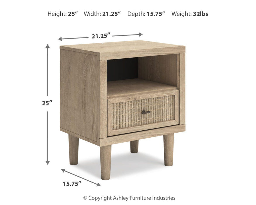Cielden Nightstand - Casa Morelos / Coahuila Furniture (Oklahoma City, OK)