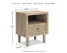 Cielden Nightstand - Casa Morelos / Coahuila Furniture (Oklahoma City, OK)