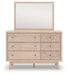 Arloster Dresser and Mirror - Casa Morelos / Coahuila Furniture (Oklahoma City, OK)