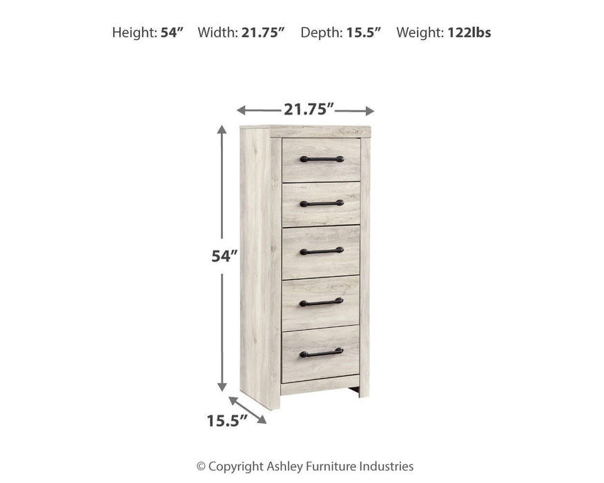 Cambeck Narrow Chest of Drawers - Casa Morelos / Coahuila Furniture (Oklahoma City, OK)